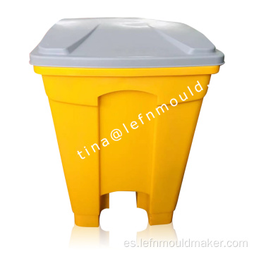 Cubos de basura del cubo de basura de los moldes plásticos personalizados